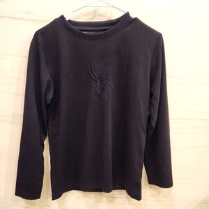 Black Spyder Long Sleeve Shirt